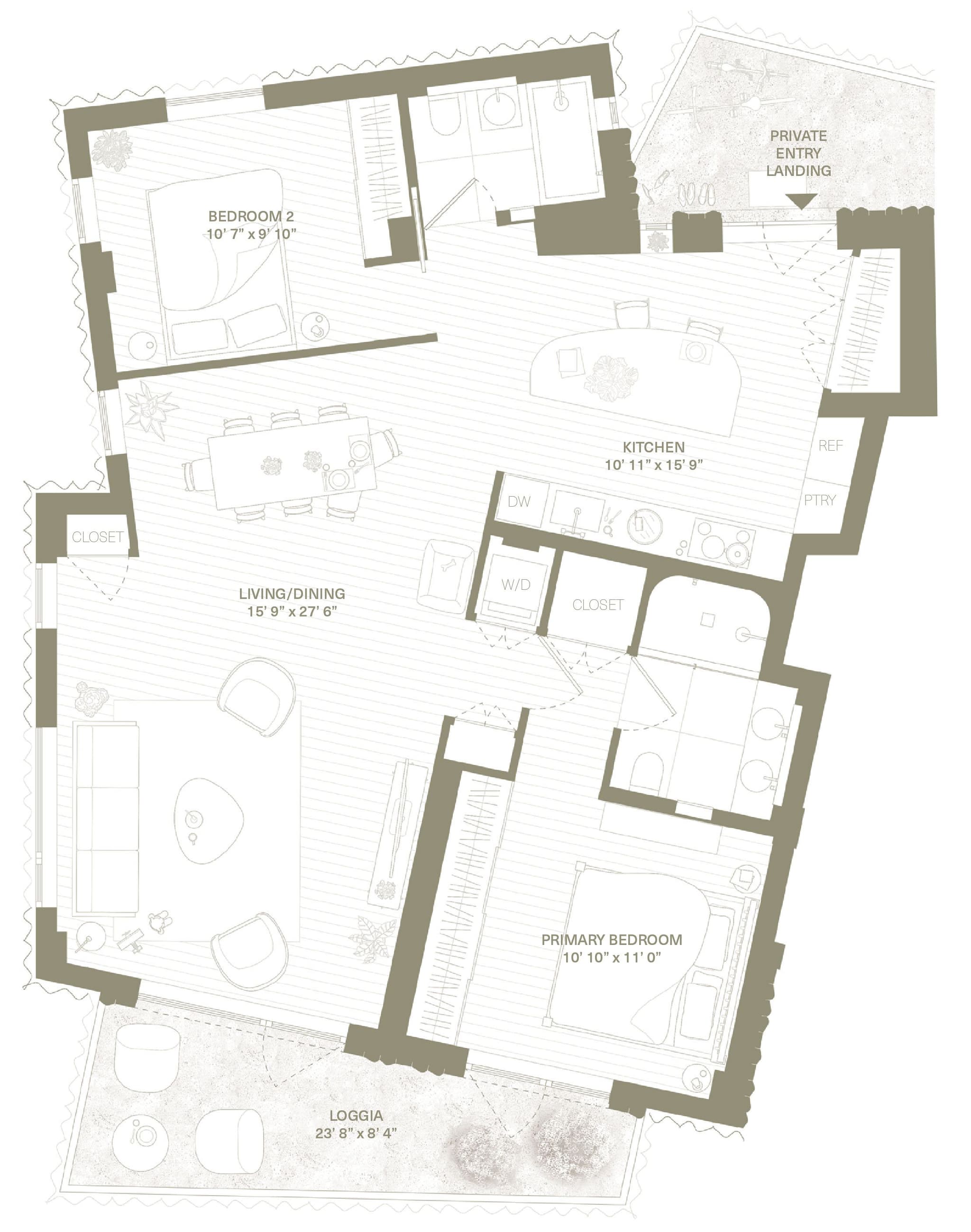 Floorplan Image for 3A