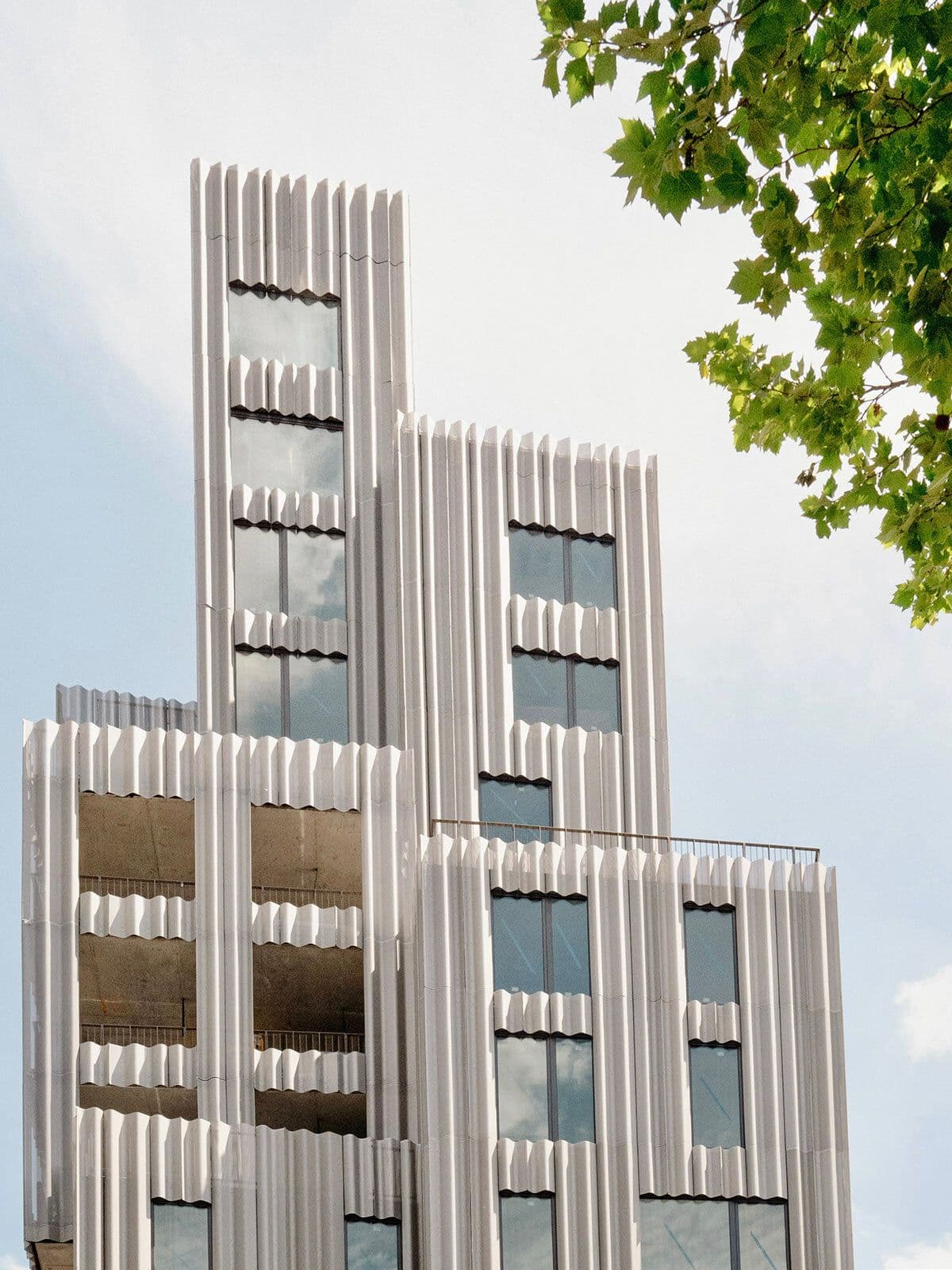 Publication Image for SO—IL completes perforated aluminum facade of downtown brooklyn's ‘nine chapel’