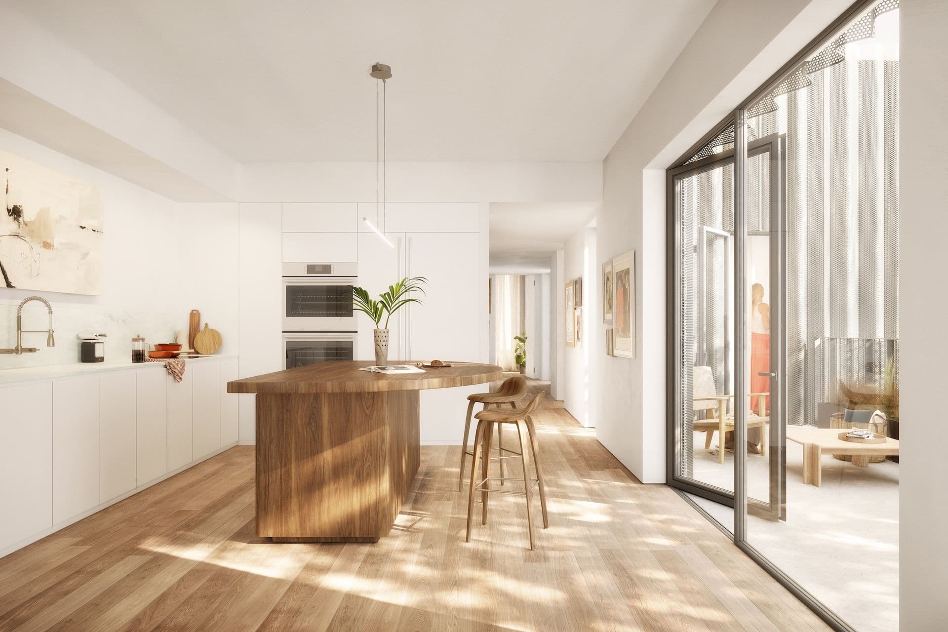 Publication Image for These New Condos in Downtown Brooklyn Will Have Terraces Designed to Feel Like Front Porches