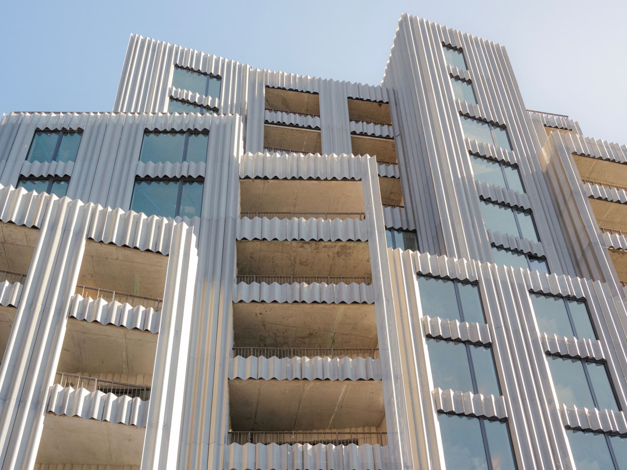 Publication Image for SO-IL completes perforated-metal facade of residential tower in Brooklyn